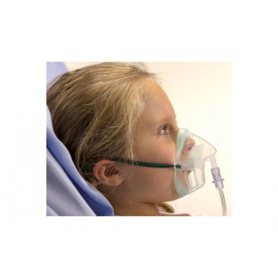 zuurstofmaskers voor kinderen  met 2.1 meter slang