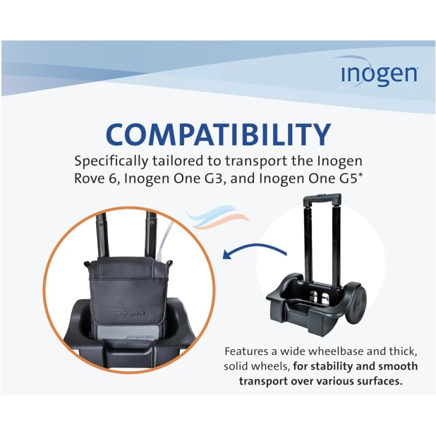 Inogen G3|G5 | Rove 6 trolly |cart