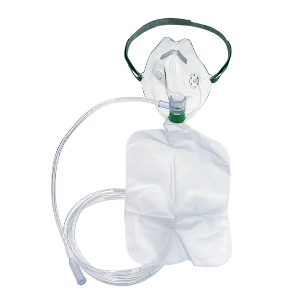 Zuurstofmasker met hoge concentratie