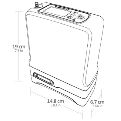 Concentrateur d'oxygène mobile Inogen Rove 4